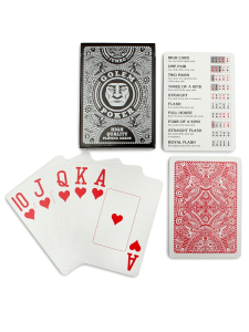 Игральные карты серия /Golem/ red 54 шт/колода (poker size index jumbo, 63*88 мм) ИН-3831