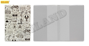 Обложка на паспорт /Ретро стиль/ ОП-0658