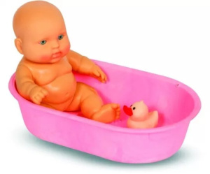 Кукла Карапуз Весна в ванночке девочка