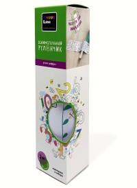 Плакат-раскраска /Занимательный рулончик. Учим цифры/