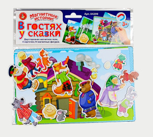 Игра магнитная /В гостях у сказки/ Серия Магнитные истории (европодвес)