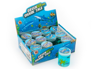 Слайм. АКУЛА (микс, в шоу-боксе). (индивид.стикер) Арт. G20289 кратно 12