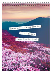 Блокнот А6 40 л. кл. Schoolformat ЦВЕТОЧНОЕ ПОЛЕ греб. мел. карт. спл. Уф-лак