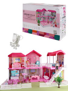 Домик для кукол /Вилла мечты 1/ 82,6*70,5*56 м (куклы, питомцы,мебель) (Арт. 2009408)