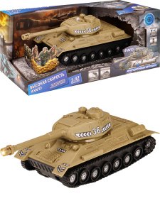 Танк инерционный (24*8*8 см), (свет,звук,бат.3шт.AG13 в компл.) (Арт. 6506-7)