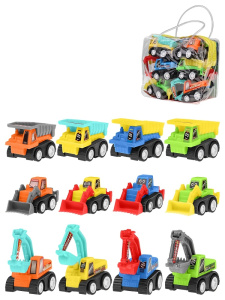 Машинки инерционные (12 машинок, 12х5х10 см, в сумке) (Арт. 2390082)