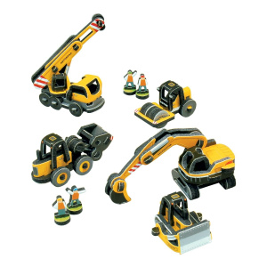 Стройплощадка на ладони. Объемный пазл