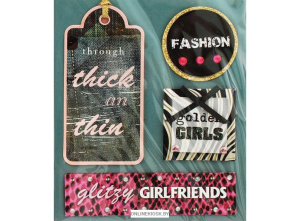 2593-SB Набор 3D Стикеров /Мода/