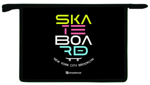 Папка д/тетрадей 1 отд. А4 Schoolformat SKATE 325х230х55 молния пластик д/мальчиков