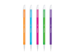 Ручка шариковая /Slick/ синяя, 0,7мм, игольчатый стержень, корпус ассорти CBp_07772