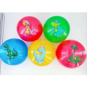 Мяч пвх в ассорт. в пак. (русс.. уп.) в кор.500шт