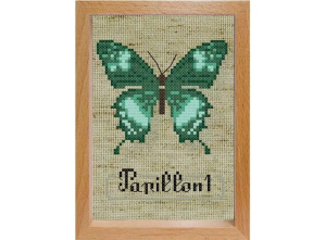 Набор для вышивания с рамкой 102-EF Бабочка