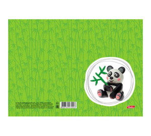 Доска для лепки Hatber А5ф Пластиковая-Панда-