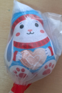 Подарочная игрушка /Зайка/