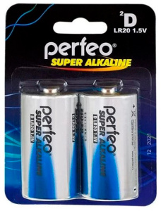 Perfeo LR20 SUPER ALKALINE bl-2 /20