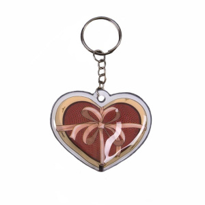 Брелок-фонарь  электрический Сердце арт.44379(5х6с