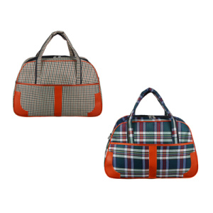 ЮL Сумка дорожная, полиэстер, искусств.кожа, 44х28х17см, 1-2 цвета