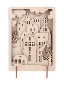 Картина 3D Город