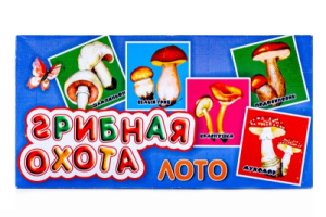 Лото /Грибная охота/ (картон)