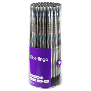 Карандаш ч/г Berlingo /Starlight/ HB, черное дерево, трехгранный, заточен. BP01170 (10131010/260422/