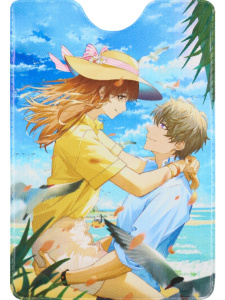 Обложка на пропуск/проездной /Анимэ любовь/ ОП-1281