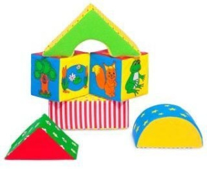 Кубики Мякиши Домики