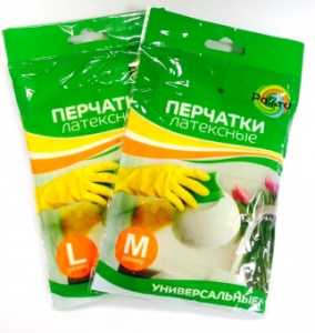 Перчатки PALITRA рез. латексные универс. размер.М