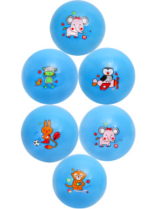 Мяч детский (15см,35гр) /Дружок/, микс (Арт. XQ-17) кратно 10