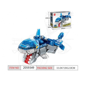 Конструктор пласт. мотоцикл, 148дет. в кор. в кор.60шт