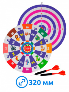 Дартс круглый d320мм