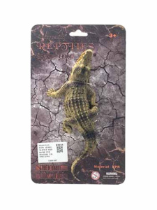 Игрушка изображающая рептилию: крокодил