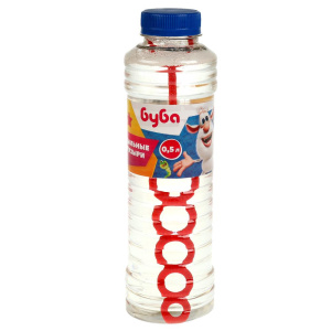 Раствор мыльный БУБА 500 мл ИГРАЕМ ВМЕСТЕ в кор.24шт