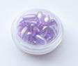 Бусины сиреневый модель рис (2гр)