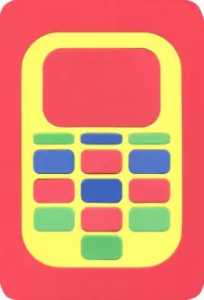 УЛЫБКА/Мягкие пазлы/Телефон/