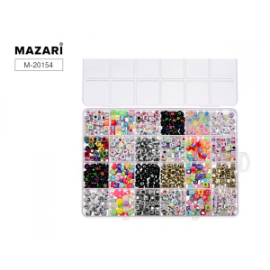 Набор бусин для творчества № 30, ПВХ-упаковка