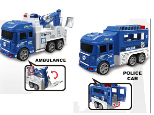 Машинка инерционная, размер 13х4,5х7см, пластик, микс ( Арт. МИ-7494)