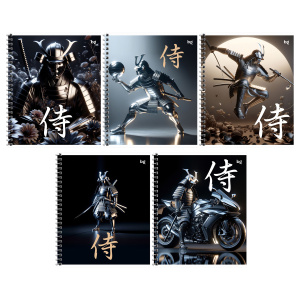 Тетрадь 48л., А5, клетка на гребне BG /Доспехи/ Т5гр48 61095