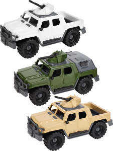 Джип  /Альфа/ МИКС Военный (ассорти из 3)(арт. И-8950)