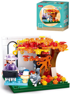 Конструктор пластиковый Sluban /Осень/(113 деталей) ( Арт. M38-B0989C)