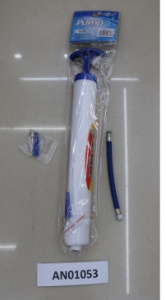 Насос+2 насадки+шланг(31 см) (материал АВС), в пакете Арт.AN01053