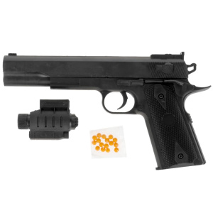 Пистолет с лазерн. прицелом в пак. 