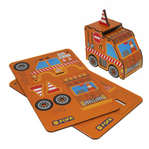 Конструктор - Машинка Дорожные работы