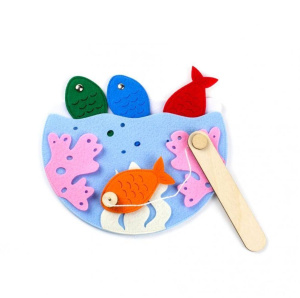 Игровой набор /Рыбалка/ (Фетр), 1701004