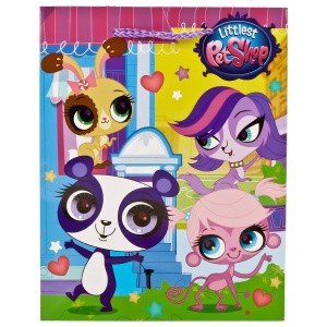 ПАКЕТ ПОДАРОЧНЫЙ 'ВЕСЕЛЫЙ ПРАЗДНИК' PET SHOP. 18X23X9СМ, ГЛЯНЦЕВЫЙ В ПАК. УП-12ШТ в кор.12уп