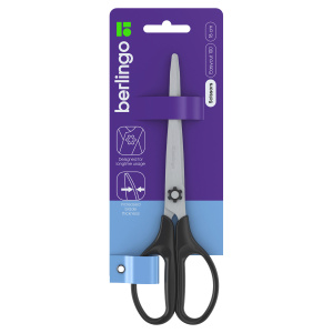 Ножницы Berlingo /Easycut 100/ 18см, европодвес (10702070/190124/3027245, Китайская Народная Республ