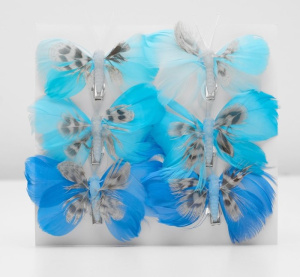 Декор бабочка 8 х 7 х 1 см МИКС 4569772 (10702070/101221/3019871, Китайская Народная Республика)