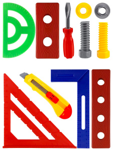 Игровой набор /Юный мастер/(11 элементов, в пакете) (Арт. M1774-14)