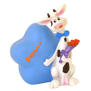 Копилка КОРОВА, полирезин, 11,3 см, 1 вид