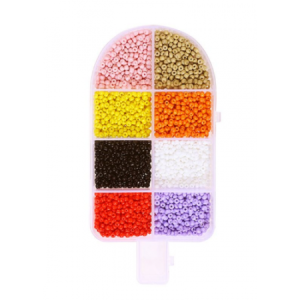Набор бисера для творчества, 3 мм, ПВХ-упаковка