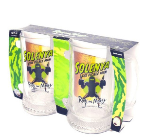Набор пивных кружек /Рик и Морти/ Соленья, 500 мл, 2 шт